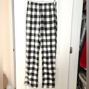 Black & White Checkered Target/Wondershop Pajama Pants Size: S